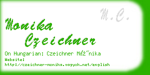 monika czeichner business card